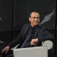 Foto Nicoloro G. 20/01/2013 Milano, Trasmissione televisiva su Rai3 ”Che tempo che fa” condotta da Fabio Fazio. nella foto Carlo Conti