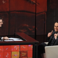 Foto Nicoloro G. 20/01/2013 Milano, Trasmissione televisiva su Rai3 ”Che tempo che fa” condotta da Fabio Fazio. nella foto Fabio Fazio – Carlo Conti