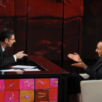 Foto Nicoloro G. 20/01/2013 Milano, Trasmissione televisiva su Rai3 ”Che tempo che fa” condotta da Fabio Fazio. nella foto Fabio Fazio – Carlo Conti