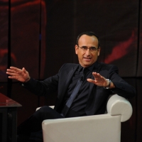 Foto Nicoloro G. 20/01/2013 Milano, Trasmissione televisiva su Rai3 ”Che tempo che fa” condotta da Fabio Fazio. nella foto Carlo Conti   