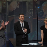 Foto Nicoloro G. 20/01/2013 Milano, Trasmissione televisiva su Rai3 ”Che tempo che fa” condotta da Fabio Fazio. nella foto Filippa Lagerback – Fabio Fazio – Luciana Littizzetto         