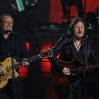 Foto Nicoloro G. 23/01/2012 Milano Trasmissione televisiva su Rai3 ” Che tempo che fa ” condotta da Fabio Fazio. nella foto  Ivano Fossati – Zucchero Fornaciari