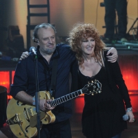 Foto Nicoloro G. 23/01/2012 Milano Trasmissione televisiva su Rai3 ” Che tempo che fa ” condotta da Fabio Fazio. nella foto Ivano Fossati – Fiorella Mannoia