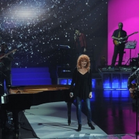 Foto Nicoloro G. 23/01/2012 Milano Trasmissione televisiva su Rai3 ” Che tempo che fa ” condotta da Fabio Fazio. nella foto Ivano Fossati – Fiorella Mannoia – Zucchero Fornaciari