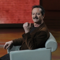 Foto Nicoloro G. 29/01/2012 Milano Trasmissione televisiva su Rai3 " Che tempo che fa " condotta da Fabio Fazio. nella foto Rocco Papaleo