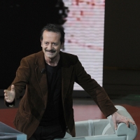 Foto Nicoloro G. 29/01/2012 Milano Trasmissione televisiva su Rai3 " Che tempo che fa " condotta da Fabio Fazio. nella foto Rocco Papaleo