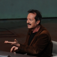 Foto Nicoloro G. 29/01/2012 Milano Trasmissione televisiva su Rai3 " Che tempo che fa " condotta da Fabio Fazio. nella foto Rocco Papaleo