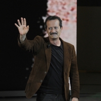 Foto Nicoloro G. 29/01/2012 Milano Trasmissione televisiva su Rai3 " Che tempo che fa " condotta da Fabio Fazio. nella foto Rocco Papaleo