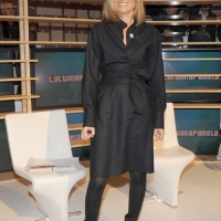Foto Nicoloro G. 28/01/2011 Milano Trasmissione televisiva di Rai2 ” L’ ultima parola ” condotta da Gianluigi Paragone. nella foto Laura Ravetto