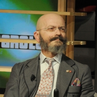 Foto Nicoloro G. 28/01/2011 Milano Trasmissione televisiva di Rai2 ” L’ ultima parola ” condotta da Gianluigi Paragone. nella foto Oscar Giannino