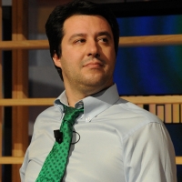 Foto Nicoloro G. 28/01/2011 Milano Trasmissione televisiva di Rai2 ” L’ ultima parola ” condotta da Gianluigi Paragone. nella foto Matteo Salvini