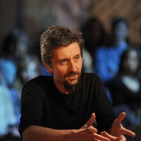 Foto Nicoloro G. 04/03/2011 Milano Trasmissione televisiva su La7 " Invasioni barbariche " condotta da Daria Bignardi. nella foto Ascanio Celestini