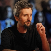 Foto Nicoloro G. 04/03/2011 Milano Trasmissione televisiva su La7 " Invasioni barbariche " condotta da Daria Bignardi. nella foto Ascanio Celestini