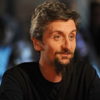 Foto Nicoloro G. 04/03/2011 Milano Trasmissione televisiva su La7 " Invasioni barbariche " condotta da Daria Bignardi. nella foto Ascanio Celestini