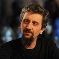 Foto Nicoloro G. 04/03/2011 Milano Trasmissione televisiva su La7 " Invasioni barbariche " condotta da Daria Bignardi. nella foto Ascanio Celestini