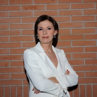 Foto Nicoloro G. 08/04/2011 Milano Trasmissione televisiva su La7 " Invasioni barbariche " condotta da Daria Bignardi. nella foto Bianca Berlinguer
