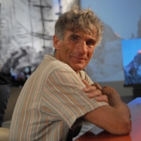 Foto Nicoloro G. 08/04/2011 Milano Trasmissione televisiva su La7 " Invasioni barbariche " condotta da Daria Bignardi. nella foto Maurizio Zanolla/Manolo