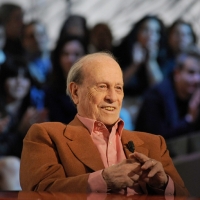 Foto Nicoloro G. 10/12/2010 Milano, Puntata della trasmissione " Invasioni barbariche "  su La7 e condotta da Daria Bignardi. nella foto Giorgio Bocca
