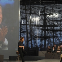 Foto Nicoloro G. 10/12/2010 Milano, Puntata della trasmissione \" Invasioni barbariche \"  su La7 e condotta da Daria Bignardi. nella foto Daria Bignardi  – Daniela Zuccoli
