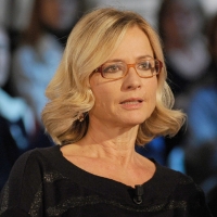 Foto Nicoloro G. 11/02/2011 Milano Trasmissione televisiva su La7 " Invasioni barbariche " condotta da Daria Bignardi. nella foto Cristina Comencini