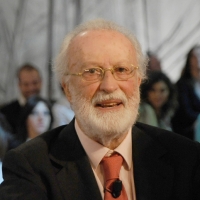 Foto Nicoloro G. 12/11/2010 Milano, Trasmissione televisiva "Le Invasioni barbariche" in programmazione su La7 e condotta da Daria Bignardi. nella foto Eugenio Scalfari