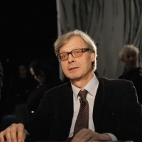 Foto Nicoloro G. 12/11/2010 Milano, Trasmissione televisiva "Le Invasioni barbariche" in programmazione su La7 e condotta da Daria Bignardi. nella foto Vittorio Sgarbi