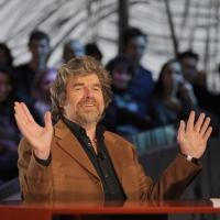Foto Nicoloro G. Milano 17/12/2010 Ultima puntata dell’ edizione 2010 della trasmissione su La7 ” Invasioni barbariche “. nella foto Reinhold Messner