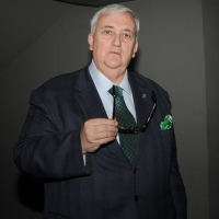 Foto Nicoloro G. 18/03/2011 Milano Trasmissione televisiva su La7 " Invasioni barbariche " condotta da Daria Bignardi. nella foto Mario Borghezio