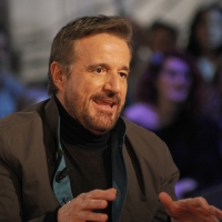 Foto Nicoloro G. 18/03/2011 Milano Trasmissione televisiva su La7 " Invasioni barbariche " condotta da Daria Bignardi. nella foto Christian De Sica