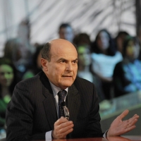 Foto Nicoloro G. 21/01/2011 Milano Trasmissione televisiva su La7 " Invasioni barbariche " condotta da Daria Bignardi. nella foto Pier Luigi Bersani