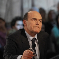 Foto Nicoloro G. 21/01/2011 Milano Trasmissione televisiva su La7 " Invasioni barbariche " condotta da Daria Bignardi. nella foto Pier Luigi Bersani