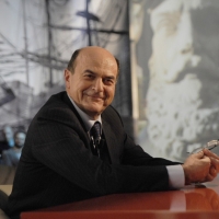 Foto Nicoloro G. 21/01/2011 Milano Trasmissione televisiva su La7 " Invasioni barbariche " condotta da Daria Bignardi. nella foto Pier Luigi Bersani