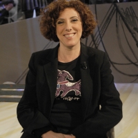 Foto Nicoloro G. 21/01/2011 Milano Trasmissione televisiva su La7 " Invasioni barbariche " condotta da Daria Bignardi. nella foto Alessandra Faiella
