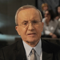 Foto Nicoloro G. 21/01/2011 Milano Trasmissione televisiva su La7 " Invasioni barbariche " condotta da Daria Bignardi. nella foto Dan Peterson