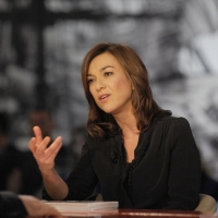 Foto Nicoloro G. 28/01/2011 Milano Trasmissione televisiva su La7 " Invasioni barbariche " condotta da Daria Bignardi. nella foto Daria Bignardi