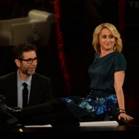 Foto Nicoloro G.  01/02/2015  Milano    Trasmissione televisiva su Rai 3 \" Che tempo che fa \".  nella foto Fabio Fazio e Luciana Littizzetto.