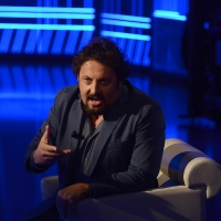 Foto Nicoloro G.   01/11/2015  Milano   Trasmissione televisiva su Rai 3 ' Che tempo che fa '. nella foto l' attore Enrico Brignano.