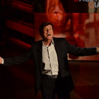 Foto Nicoloro G.   01/11/2015  Milano   Trasmissione televisiva su Rai 3 ' Che tempo che fa '. nella foto il cantante Gianni Morandi.