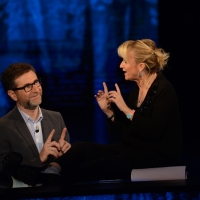 Foto Nicoloro G. 01/11/2015  Milano   Trasmissione televisiva su Rai 3 ' Che tempo che fa '. nella foto Fabio Fazio e Luciana Littizzetto.