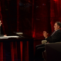 Foto Nicoloro G.   03/05/2015  Milano   Trasmissione televisiva su Rai 3 " Che tempo che fa ". nella foto Fabio Fazio intervista il professore Romano Prodi.