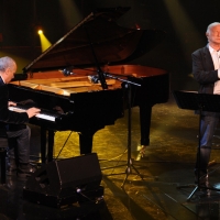 Foto Nicoloro G. 04/11/2012 Milano Trasmissione televisiva su Rai3 ” Che tempo che fa ” condotta da Fabio Fazio. nella foto Daniele Rea – Gino Paoli