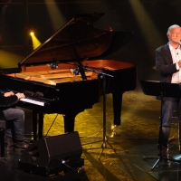 Foto Nicoloro G. 04/11/2012 Milano Trasmissione televisiva su Rai3 ” Che tempo che fa ” condotta da Fabio Fazio. nella foto Daniele Rea – Gino Paoli