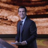 Foto Nicoloro G. 05/03/2011 Milano Trasmissione televisiva su Rai3 " Che tempo che fa " condotta da Fabio Fazio. nella foto Giovanni Floris