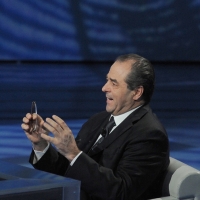 Foto Nicoloro G. 05/03/2011 Milano Trasmissione televisiva su Rai3 " Che tempo che fa " condotta da Fabio Fazio. nella foto Antonio Di Pietro