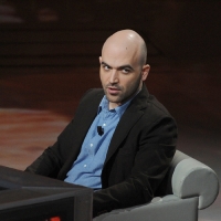 Foto Nicoloro G. 06/03/2011 Milano Trasmissione televisiva su Rai3 " Che tempo che fa " condotta da Fabio Fazio. nella foto Roberto Saviano