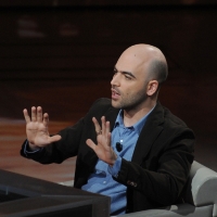 Foto Nicoloro G. 06/03/2011 Milano Trasmissione televisiva su Rai3 " Che tempo che fa " condotta da Fabio Fazio. nella foto Roberto Saviano