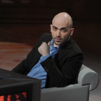Foto Nicoloro G. 06/03/2011 Milano Trasmissione televisiva su Rai3 " Che tempo che fa " condotta da Fabio Fazio. nella foto Roberto Saviano