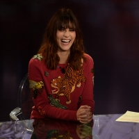09-01-2016 Milano Trasmissione televisiva su Rai 3 ' Che fuori tempo che fa '. nella foto l' ex miss Italia Miriam Leone.