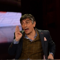 09-01-2016 Milano Trasmissione televisiva su Rai 3 \' Che fuori tempo che fa \'. nella foto l\' attore Vincenzo Salemme.