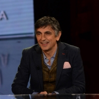 09-01-2016 Milano Trasmissione televisiva su Rai 3 \' Che fuori tempo che fa \'. nella foto l\' attore Vincenzo Salemme.